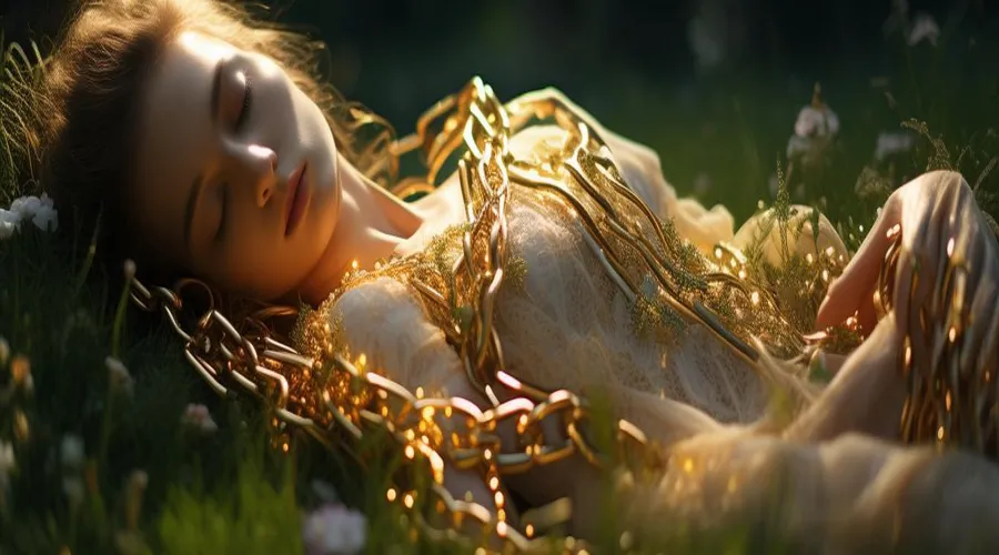 rêver de chaîne en or